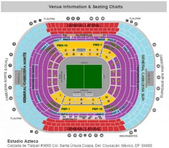 estadio scc ਬੈਠਣ ਦਾ ਨਕਸ਼ਾ